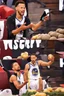 Placeholder: confused steph curry holding a potato instead of a basketball phone cry