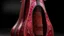 Placeholder: A magenta arcane double bass designed in ancient Greek mosaic vases