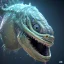 Placeholder: fluid ink angler fish creature, unreal engine 5, 8k resolution, photorealistic, ultra detailed