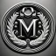 Placeholder: letter M, laurel wreath