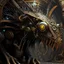 Placeholder: epic, intricate details, high detail, steampunk creature living in the underground