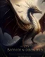 Placeholder: A regal dragon with text Story Of Borneo Land, shimmering scales and immense, powerful wings that can manipulate the elements and control the weather.