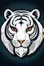 Placeholder: Make a logo with a white tiger