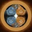 Placeholder: Dois gatos ying yang