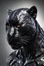 Placeholder: a very detailed the animal black panther in intricate made of liquid metal armor, in the style of fluid dynamic brushwork, dark black and black, ue5, sharp angles, close - up, changelingcore --ar 128:192 --ar 1:2 --v 5 --s 300 --q 5 --upbeta