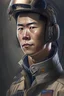 Placeholder: portrait of Lt. Commander David Chen - A skilled pilot and engineer,attractive