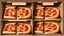 Placeholder: greasy pizza boxes