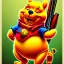 Placeholder: Winnie the Pooh as an armed police officer