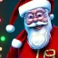 Placeholder:  octane render, 8k, high detail, Santa , portrait, jolly, happy, laughing