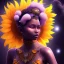 Placeholder: Black skin,pixie, moonlight, sunflower, glitter, cloud