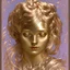 Placeholder: shimmering, shiny metallic flower in the style of Jean-Baptiste, silk painting Modifiers: elegant extremely detailed intricate vibrant beautiful award winning high definition crisp quality Alphonse Mucha holographic shimmering silk painting coherent metallic colors Enoch Bolles