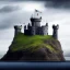 Placeholder: ancient castle in Scotland by the sea