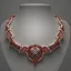 Placeholder: White necklace, RTX, TXXA, SSAO, High quality,hyperrealistic, cinematic, Super detailed, Anti-Aliasing,Full color, HDR,4k