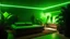 Placeholder: studio fitness con divano relax, piante verdi, illuminazioni di James Turrell