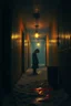Placeholder: rany day,Alvó szegek a jéghideg homokban. Plakátmagányban ázó éjjelek. Égve hagytad a folyosón a villanyt. Ma ontják véremet. high detailed, dark fantasy, weird style, cinematic