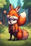 Placeholder: a hybrid of a fox and a rabbit, stardew valley style