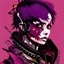 Placeholder:  punk girl, hyper detailed, intricately detailed, illustration by <asaf hanuka> <kilian eng> <Yoji Shinkawa>, purple tones, darkred tones,