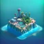 Placeholder: The Isometric Glass Tall Box Mini Model Little Real Island shape smooth Mixed Water Fall Under Ocean Sunshine Summer Background Blue Sea, The Last Of Us / Avatar, Octane Render / ZBrush, Cinematic, IMAX Film, Nikon D750, 16K, Autostereoscopy, Anthropomorphic, Golden Ratio, Geometry, Symmetric, Depth Of Field, Highly Detailed, Ultra Realistic, Beautiful Lighting, Halfrear Lighting, Soft Light, Candoluminescence, Cast Shadow, Reflective, Glow, Translucent, Normal Map, Carbonated --testp