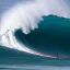 Placeholder: Tom Fraser surfing the biggest wave in the world