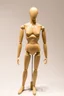 Placeholder: The whole body of Maniquí de glassy Artist mader made of g