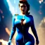 Placeholder: Drawing of beautiful face,'beautiful booty,Busty fit Sexy Vault Woman- Fallout 4 ',intense stare, ancient blue skintight suit, balanciaga fashion clothe painting by gaston bussiere, greg rutkowski, yoji shinkawa, yoshitaka amano, tsutomu nihei, donato giancola, tim hildebrandt,KyuYong Eom,Ren Wei Pan Oil on canvas, cinematic composition, extreme detail,fit full head inside picture,16k