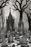 Placeholder: Gothic graveyard