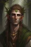 Placeholder: portrait of a male elf druid