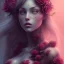 Placeholder: red rose beautiful girl,utra realistic,highly detailed, masterpiece, sharp focus, insanely detailed, fantasy art, intricate detailed, elegant, fog, Special Lighting, Vibrant, color Scheme, forest, unreal engine 5, trending on artstation