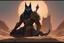 Placeholder: Huge tank grendel in 8k solo leveling shadow artstyle, anubis them, neon effect, full body, Desert, intricate details, highly detailed, high details, detailed portrait, masterpiece,ultra detailed, ultra quality