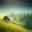 Placeholder: fractal landscape, volumetric fog, rays, lazer, godray, 8k