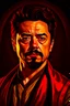 Placeholder: Portrait of Tony Stark, from Marvel comics, Caravaggio style