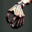 Placeholder: Distorted hands and faces