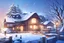 Placeholder: Snow house cabin