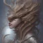 Placeholder: sango fantasy, fantasy magic, intricate, sharp focus, illustration, highly detailed, digital painting, concept art, matte, artgerm and paul lewin and kehinde wiley, masterpiece sexy lips Asian afro lips black African lady body mermaid Dragon head silver bright rain lady outer space pretty skull head