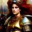 Placeholder: portrait beautiful face Joan de Arc,busty,ancient metal armor balanciaga fashion clothe painting by gaston bussiere, greg rutkowski, yoji shinkawa, yoshitaka amano, tsutomu nihei, donato giancola, tim hildebrandt, oil on canvas, cinematic composition, extreme detail,fit full head inside picture,16k