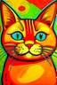 Placeholder: orange cat art