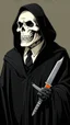 Placeholder: VECTORED, LAYERED, PAPER PIECES, CLEAN, RGB, GRIM REAPER ICON