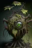 Placeholder: A beholder made of rotting plants