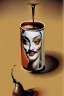 Placeholder: café pintado por dalí