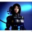 Placeholder: A portrait of a Robot, Japanese cyber samurai, art by Yoji Shinkawa, artist, cold ambient, rain, fog, latex, cables, purpurin, black, decorative color lights, neon style, led lights, fog, rain, vibrant color, highly detailed, art stations, concept art, smooth, unreal engine 5, god rays, ray tracing, RTX, lumen lighting, ultra detail, volumetric lighting, 3d, finely drawn, high definition, high resolution.