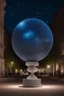 Placeholder: статуя на улице, Шар как планета/звезда: Превратим шар в визуализацию планеты, звезды или небесного тела. С помощью проекции, освещения и текстур можно создать ощущение реального космического объекта. Также можно представить статую шара как звезду, используя проекцию звездного неба на его поверхность. При освещении шара светодиодами в виде мерцающих звезд, можно создать иллюзию ночного неба с яркими и блестящими звездами. Дополнительные текстуры, имитирующие галактики и планеты, добавят интересн