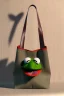 Placeholder: pret a porter bag made with muppet fabric, Sesame Street style, fashion photo studio, clean background, unreal engine 5, ray tracing, RTX, lumen lighting, ultra detail, volumetric lighting, 3d.