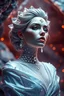 Placeholder: Gorgeous woman created from diamond, silk, diamonds, gems, sparkling dots, in crystal cave background, style Darek Zabrocki, magic realism, gradient colors, cinematic lighting, bokeh, Ultra-detailed Quality 3D, 3d render octane, Unreal engine 5 effects, VFX, Isometric, Made in blender, 8k sharp focus, cinematic, ultrahd, highly detailed, ultra photorealism fantasy