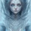 Placeholder: karlan, icy blue, anime, mutated human,tears, crying, sad, fae, majestic, ominous, ice, plants, wildflower, facepaint, intricate, oil on canvas, masterpiece, expert, insanely detailed, 4k resolution, retroanime style, cute big circular reflective eyes, cinematic smooth, intricate detail , soft smooth lighting, soft pastel colors, painted Rena