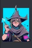 Placeholder: breakcore wizard girl