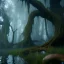 Placeholder: Fluid ink nightmare creature, swamp environment, unreal engine 5, 8k resolution, photorealistic, ultra detailed