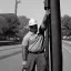 Placeholder: Jason Vancott gay lineman working on a telephone Pole on 9/11