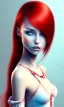 Placeholder: girl, cute, beautiful, red hair