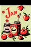 Placeholder: jam in the style of warhol
