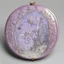 Placeholder: A light purple dominion with fairies designed in German folk art painted by Alfred Sisley